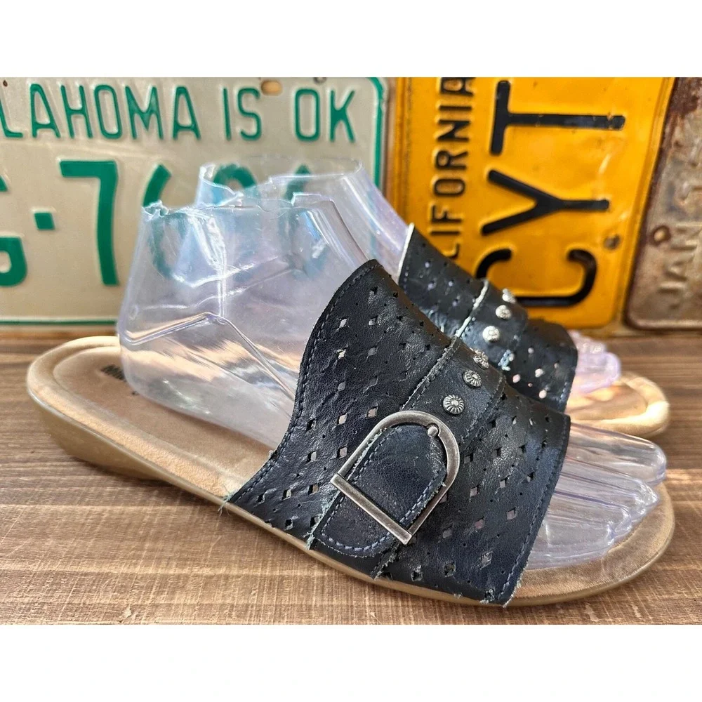 Minnetonka slide sandals